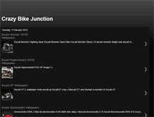 Tablet Screenshot of crazybikejunction.blogspot.com