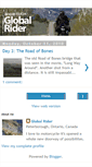 Mobile Screenshot of globalrider.blogspot.com
