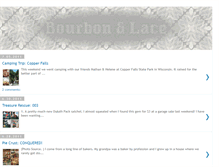 Tablet Screenshot of bourbonandlace.blogspot.com