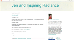 Desktop Screenshot of inspiringradiance.blogspot.com