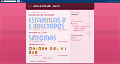 Desktop Screenshot of influenzadelan1h1.blogspot.com