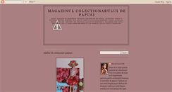 Desktop Screenshot of magazinulcolectionaruluidepapusi.blogspot.com