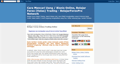 Desktop Screenshot of belajar-forex-valas.blogspot.com