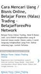 Mobile Screenshot of belajar-forex-valas.blogspot.com