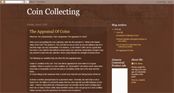 Desktop Screenshot of coincollecting123.blogspot.com