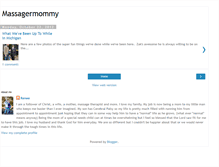 Tablet Screenshot of massagermommy.blogspot.com