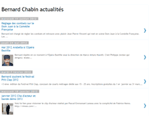 Tablet Screenshot of bernardchabin.blogspot.com