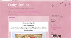Desktop Screenshot of crafty-urchins.blogspot.com