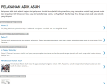 Tablet Screenshot of adik-asuh.blogspot.com