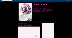 Desktop Screenshot of beautifulfilthyrich.blogspot.com