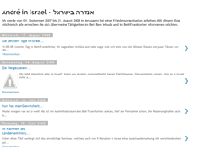 Tablet Screenshot of andre-in-israel.blogspot.com