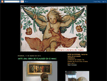 Tablet Screenshot of diarioliterariodviajes.blogspot.com