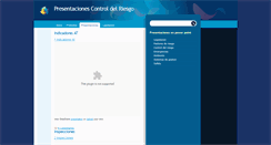 Desktop Screenshot of presentacionescontrol.blogspot.com