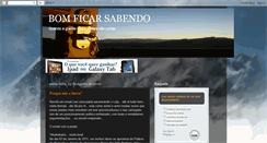 Desktop Screenshot of bomficarsabendo.blogspot.com