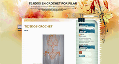 Desktop Screenshot of mycrochetcreations-pili.blogspot.com