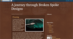 Desktop Screenshot of brokenspokedesigns.blogspot.com