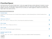 Tablet Screenshot of chordiant.blogspot.com