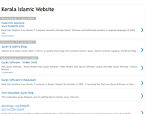 Tablet Screenshot of keralaislamicwebsite.blogspot.com