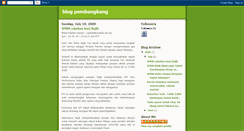 Desktop Screenshot of blog-pembangkang.blogspot.com