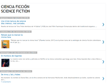 Tablet Screenshot of cienciaficcion-sciencefiction.blogspot.com