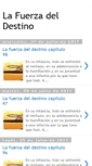Mobile Screenshot of lafuerzadeldestino2011.blogspot.com