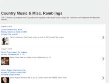 Tablet Screenshot of countrymusiclisa.blogspot.com