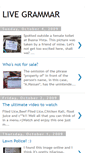 Mobile Screenshot of livegrammar.blogspot.com