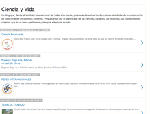 Tablet Screenshot of ciencia-vida.blogspot.com