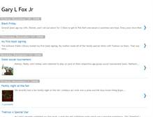 Tablet Screenshot of garylfoxjr.blogspot.com