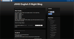 Desktop Screenshot of jhhseng9night.blogspot.com