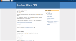 Desktop Screenshot of fcfcbibleblog.blogspot.com