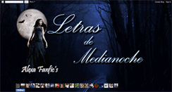 Desktop Screenshot of letrasdemedianoche.blogspot.com