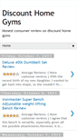 Mobile Screenshot of discounthomegymsreview.blogspot.com