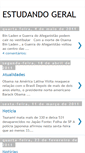 Mobile Screenshot of estudando-geral.blogspot.com