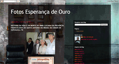 Desktop Screenshot of fotosesperancadeouro.blogspot.com