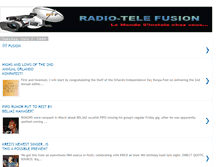 Tablet Screenshot of fusionfmlive.blogspot.com