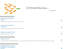 Tablet Screenshot of monde-nouveau-net.blogspot.com