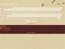 Tablet Screenshot of prbhalerao.blogspot.com