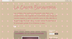 Desktop Screenshot of lacasitaencantada.blogspot.com