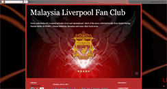 Desktop Screenshot of malaysia-liverpoolfc.blogspot.com