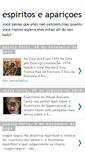 Mobile Screenshot of espiritoseaparicoes.blogspot.com