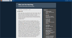 Desktop Screenshot of mikeandthemadblog.blogspot.com
