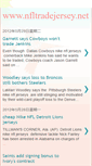 Mobile Screenshot of nfltradejersey.blogspot.com