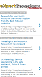 Mobile Screenshot of expertgenealogy.blogspot.com