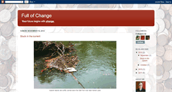 Desktop Screenshot of fullofchange.blogspot.com