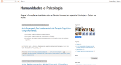 Desktop Screenshot of humanidades-psicologia.blogspot.com