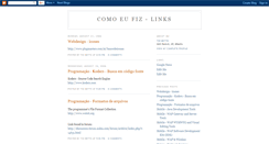 Desktop Screenshot of comoeufiz-links.blogspot.com