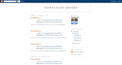 Desktop Screenshot of downloads-ebooks.blogspot.com