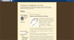 Desktop Screenshot of guerrerostemplariosdehoy.blogspot.com