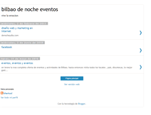 Tablet Screenshot of bilbaodenocheeventos.blogspot.com